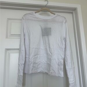 We The Free Nova Tee Long Sleeve In Ivory